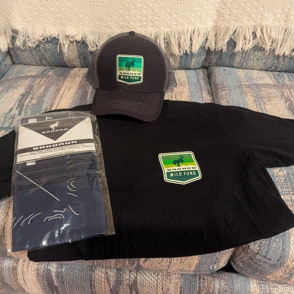 Ford Bronco Wild Fund Hat, Shirt, Bandana